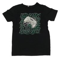 Černé tričko s ovladačem George 