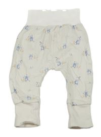 Smotanové turecké tepláky s medvedíkmi a liškami Mothercare