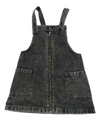 Šedé šisované riflové propínací šaty LC WaIKIKI