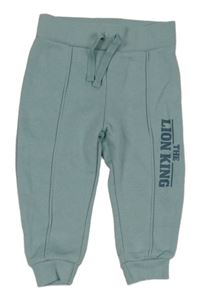 Šedomodré tepláky s nápisem PRIMARK