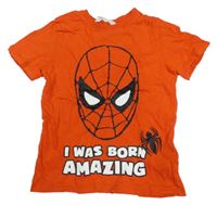 Červené tričko so Spider-manem H&M