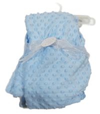 Nové -  světlemodrá minky deka Pure baby