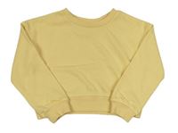 Žltá crop mikina Primark