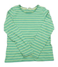 Zeleno-žlté pruhované tričko M&S