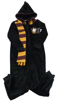 Nové - Čierna kombinéza s kapucí - Harry Potter