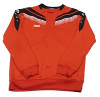 Červeno-čierna športová mikina Jako