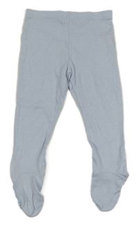 Světlemodro-bílé pruhované polodupky F&F