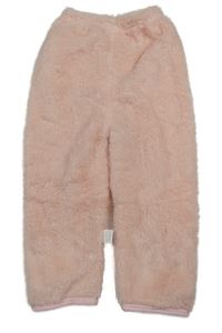 Ružové chlpaté tepláky