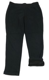 Čierne zateplené legíny Primark