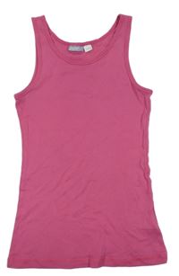 Fuchsiový rebrovaný top Pepperts