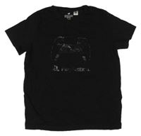 Čierne tričko s ovladačem - PlayStation H&M
