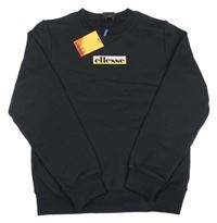 Nové - Černá mikina s nápisem Ellesse