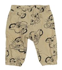 Béžové tepláky s Lvím kráľom Primark