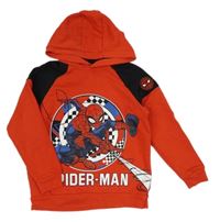 Červeno-černá mikina se Spidermanem a kapucí George
