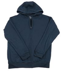 Tmavomodrá prepínaci mikina s kapucňou Primark