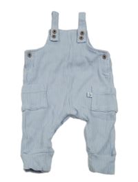 Svetlomodré rebrované na traké tepláky s vreckami Primark