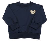 Tmavomodrá mikina s medvěďom