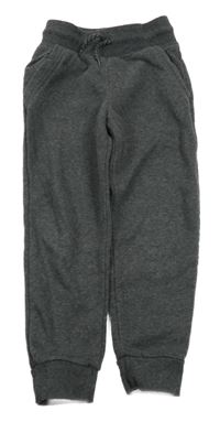 Tmavošedé tepláky Primark