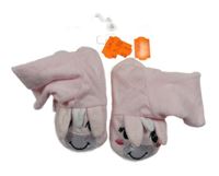 Nové - světlerůžové capáčky s jednorožcem 