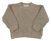 Béžový trblietavý sveter H&M