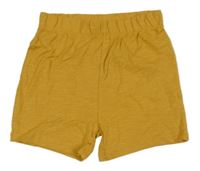 Okrové bavlnené kraťasy Primark