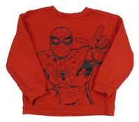 Červená mikina so Spidermanem H&M