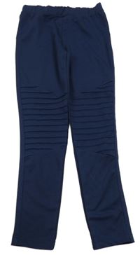 Tmavomodré tregíny so žebrováním Y.F.K.