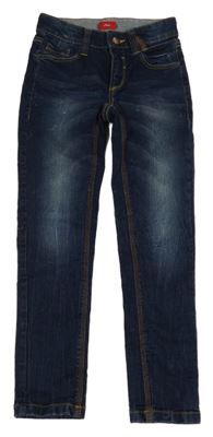 Tmavomodré skinny rifle S. Oliver