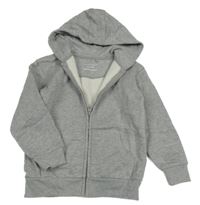 Sivá prepínaci mikina s kapucňou Primark