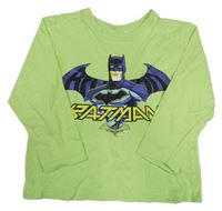 Světlezelené triko s Batmanem 