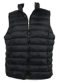 Dámská černá šusťáková zateplená vesta Montego