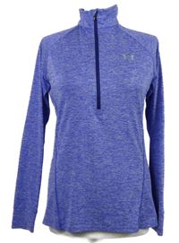 Dámska fialová melírovaná funkčná mikina Under Armour
