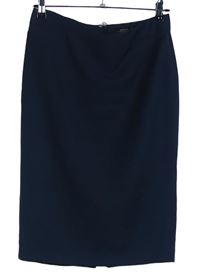 Dámska tmavomodrá púzdrová sukňa Papaya