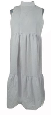 Dámské bílé plátěné šaty Boohoo 