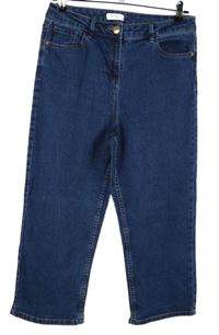 Dámské tmavomodré capri rifle Papaya 