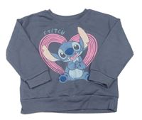 Tmavomodrá mikina so Stichem zn. Disney