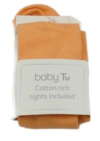 Nové - oranžové punčocháče Tu