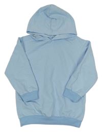 Svetlomodrá mikina s kapucňou