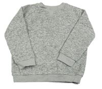 Sivá melírovaná mikina F&F