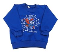 Zafírová mikina so Spider-manem