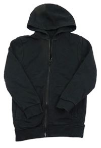 Čierna prepínaci mikina s kapucňou George