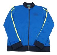 Zafírová prepínaci športová mikina s nápisom Indeian Blue vel. 176