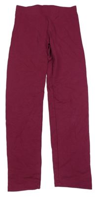 Vínové teplé legíny Alive 