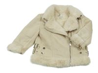 Béžový semišový zateplený křivák River Island