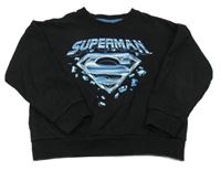Čierna mikina so Supermanem Reserved