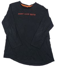 Čierna tunika s nápisom V BY VERY