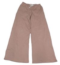 Starorůžové široké tepláky H&M