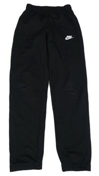Černé thermo tepláky s logem Nike