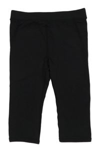 Čierne športové crop legíny H&M