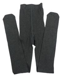 Tmavošedé melírované punčocháče M&S